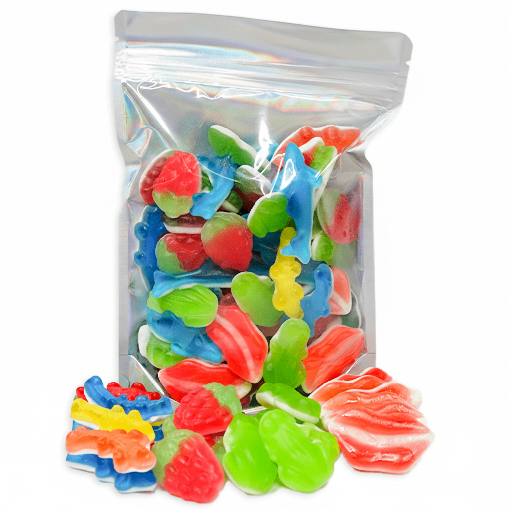 White Bottom Mix - Candywrap.nl