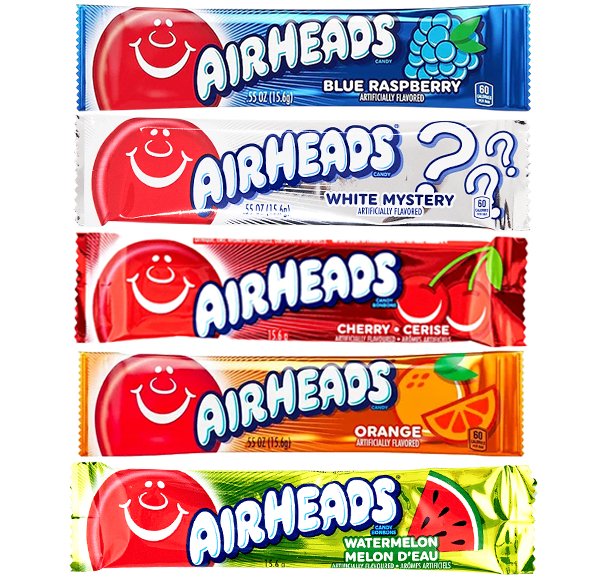 Airheads Bundle (5 x 15g) - Candywrap.nl