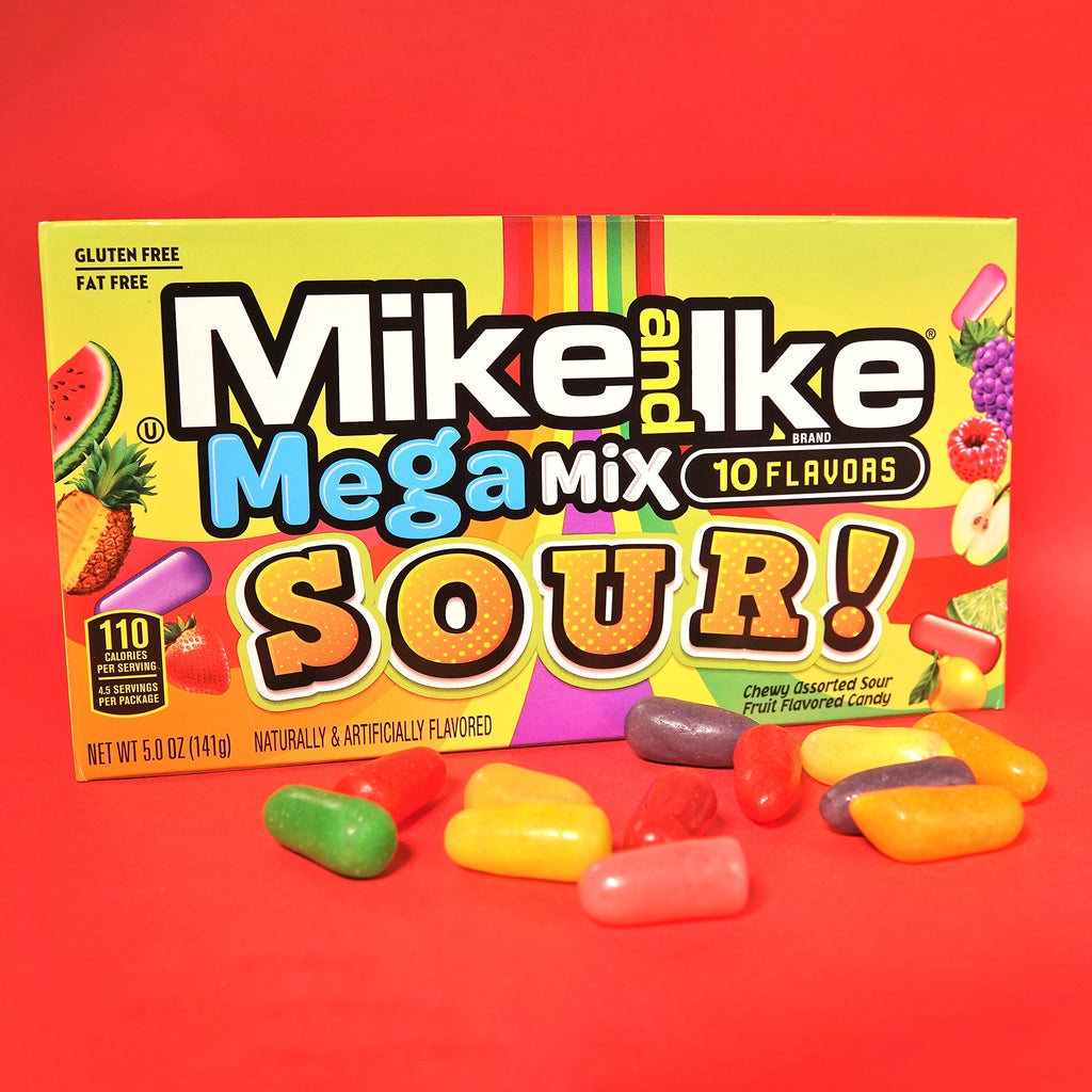Mike & Ike Mega Mix Sour - Candywrap.nl