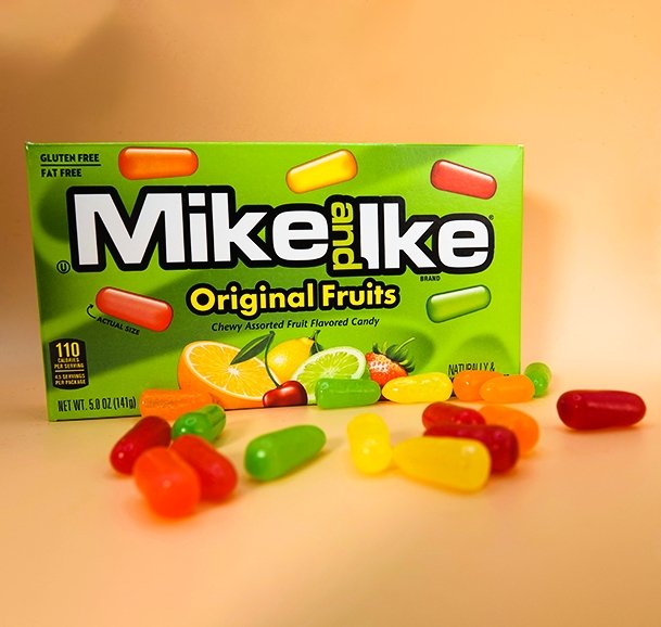 Mike & Ike Original Fruits - Candywrap.nl