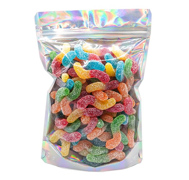 Sour Glow Worms - Candywrap.nl