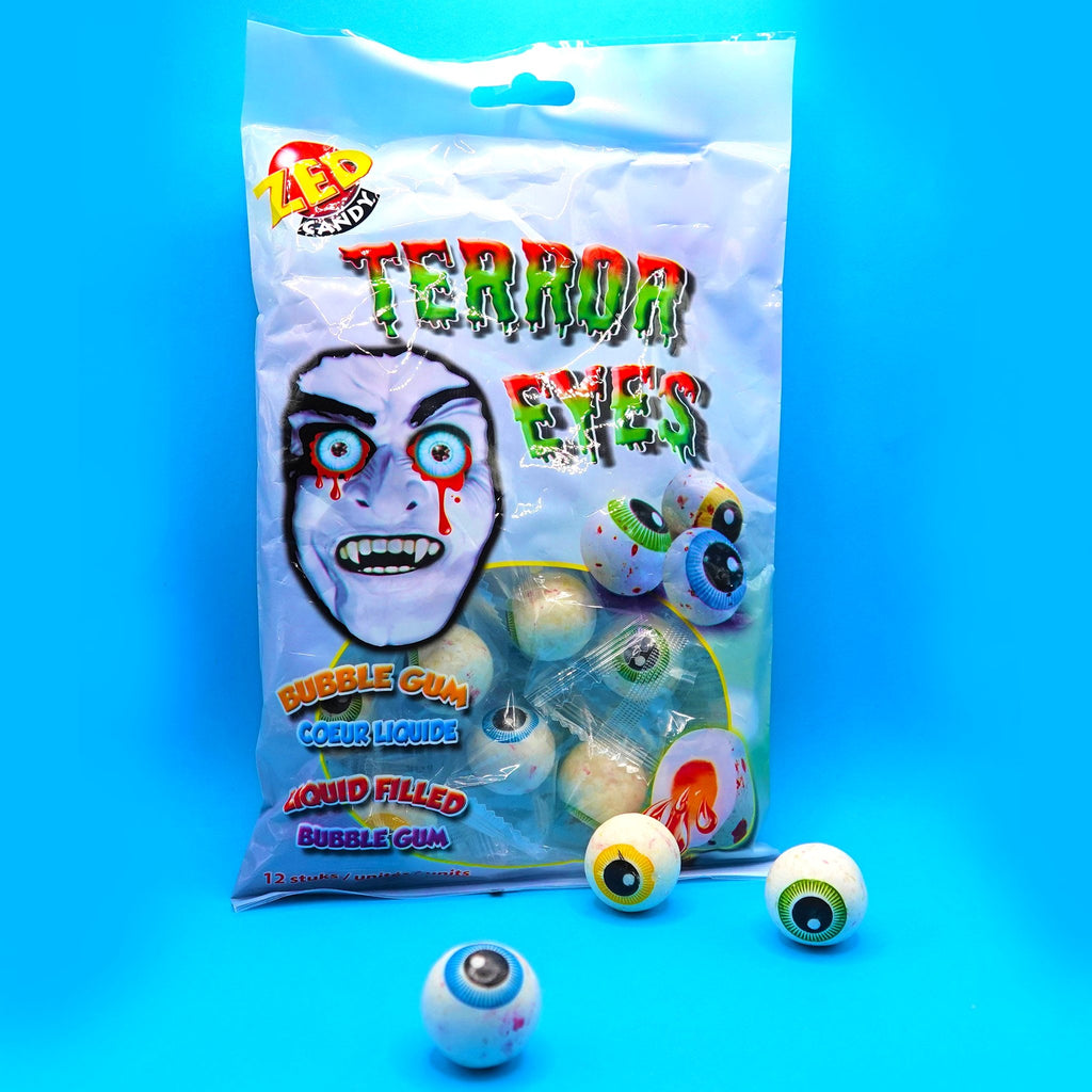 Terror Eyes Bubble Gum - Candywrap.nl