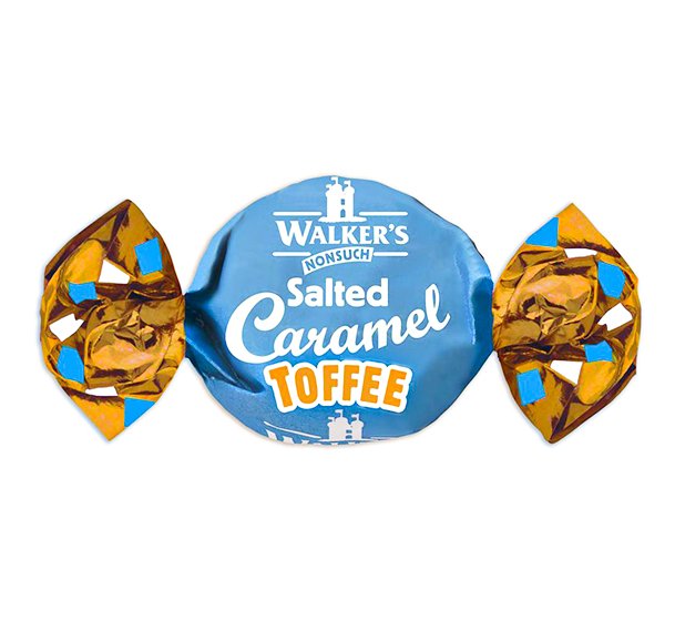 Walkers Salted Caramel Toffees (170g) - Candywrap.nl