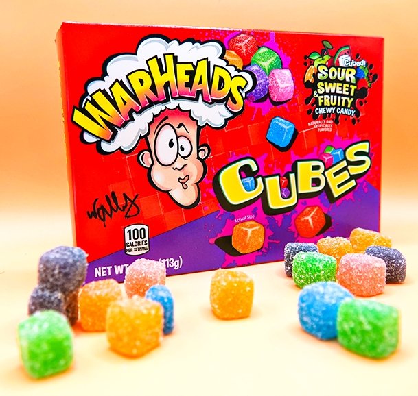 Warheads Chewy Cubes (113g) - Candywrap.nl