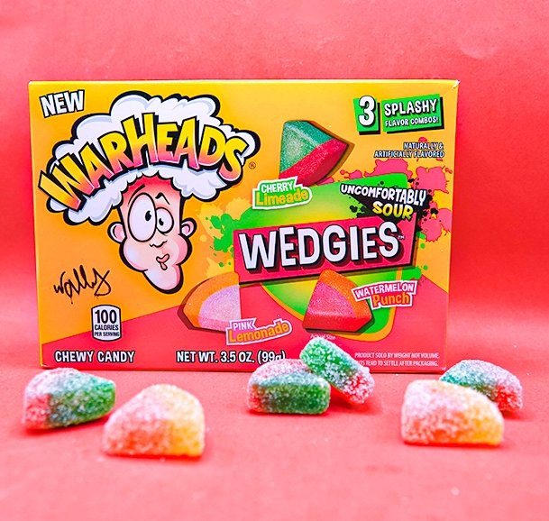 Warheads Wedgies (99g) - Candywrap.nl