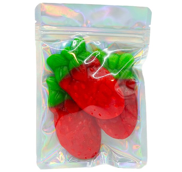 XL Strawberries (100g) - Candywrap.nl