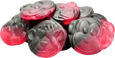 Double Flavor Strawberry Liquorice Monkeys