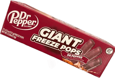 Dr Pepper Giant Freeze Pops (27x)