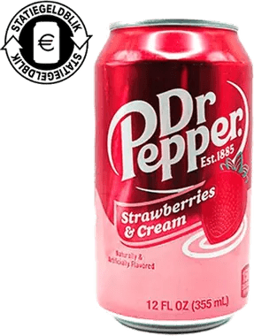 Dr Pepper Fraise & Crème (355ml)