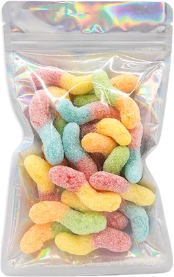 Freeze Dried Sour Glow Worms