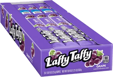 Laffy Taffy Raisin Boîte Économique en Gros (paquet de 24)