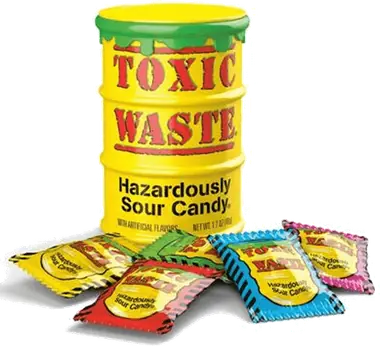 Toxic Waste Yellow Drum