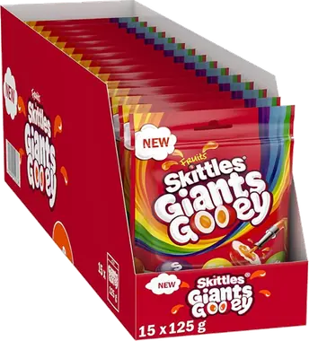 Skittles Giants Gooey Bulk Value Box (15-pack)