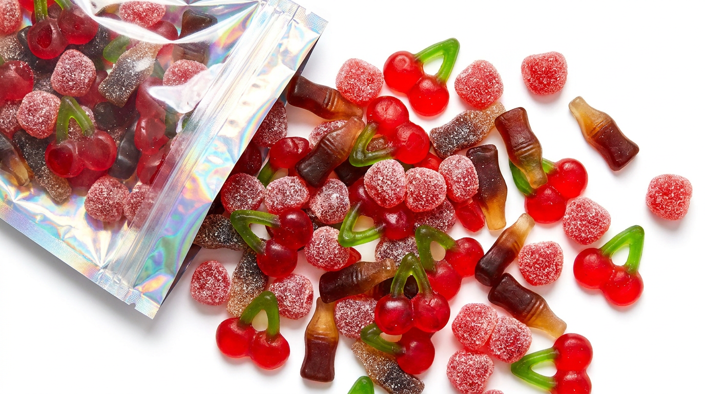 Cola snoep dat je niet los kunt laten: de Sweet & Sour Cola Cherry Mix - Candywrap.nl