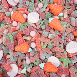 Sour Strawberry Cherry Mix - aardbei kersen snoep - Candywrap.nl