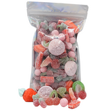 Sour Strawberry Cherry Mix - aardbei kersen snoep - Candywrap.nl