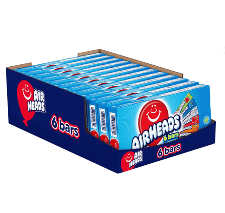 Airheads 6 Bar Theatre Box (12 - pack) - Candywrap.nl