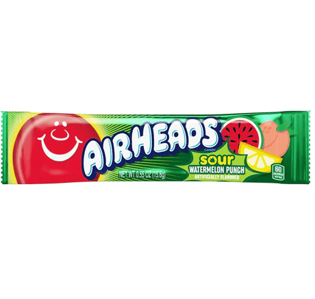 Airheads Sour Watermelon Punch - Candywrap.nl