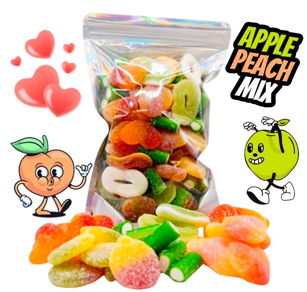 Apple Peach Mix - Candywrap.nl