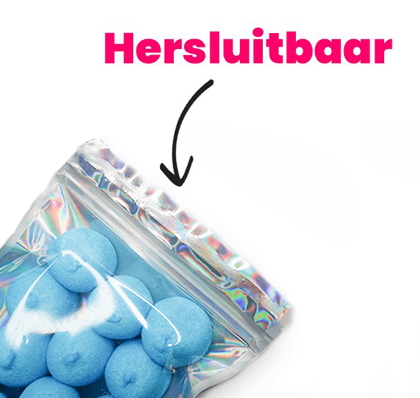 Blue Strawberry Marshmallows - Candywrap.nl