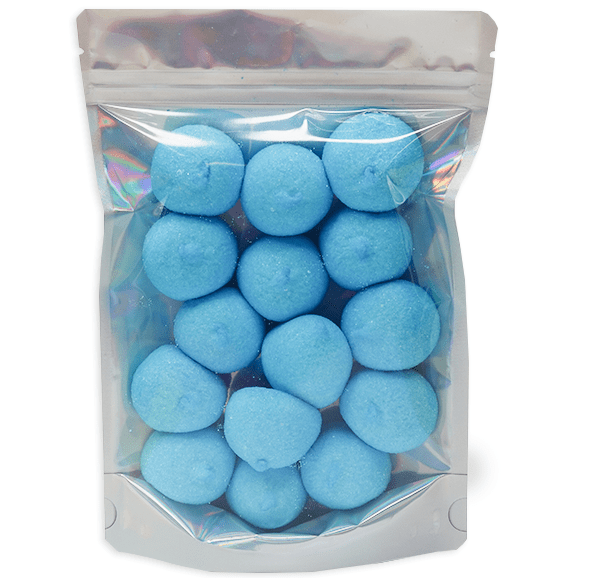 Blue Strawberry Marshmallows - Candywrap.nl