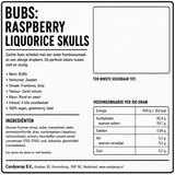 BUBS: Raspberry Liquorice Skulls - Candywrap.nl