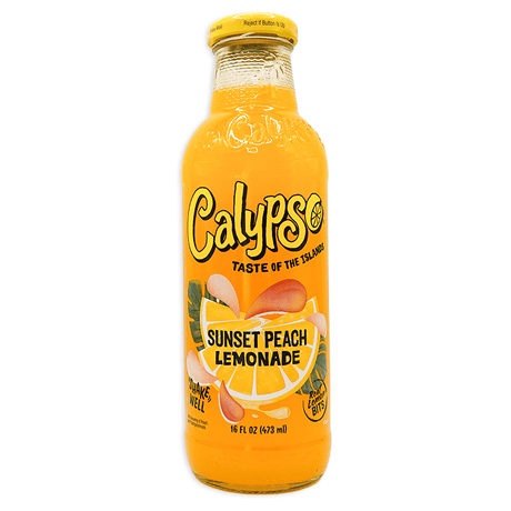 Calypso Sunset Peach Lemonade (473ml) - Candywrap.nl