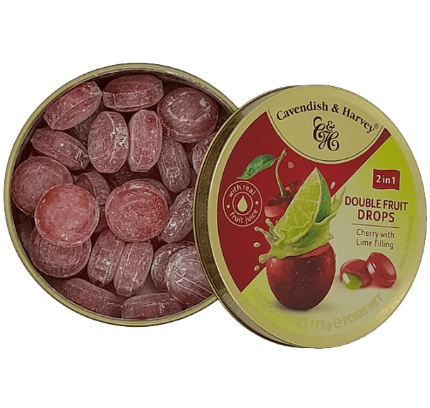 Cavendish & Harvey Cherry with Lime filling - Candywrap.nl