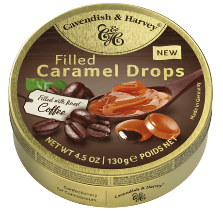 Cavendish & Harvey Filled Caramel Drops with Coffee - Candywrap.nl