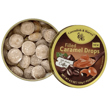 Cavendish & Harvey Filled Caramel Drops with Coffee - Candywrap.nl