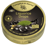 Cavendish & Harvey Liquorice Drops - Candywrap.nl