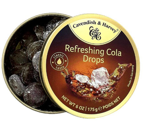 Cavendish & Harvey Refreshing Cola Drops - Candywrap.nl