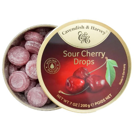 Cavendish & Harvey Sour Cherry Drops - Candywrap.nl