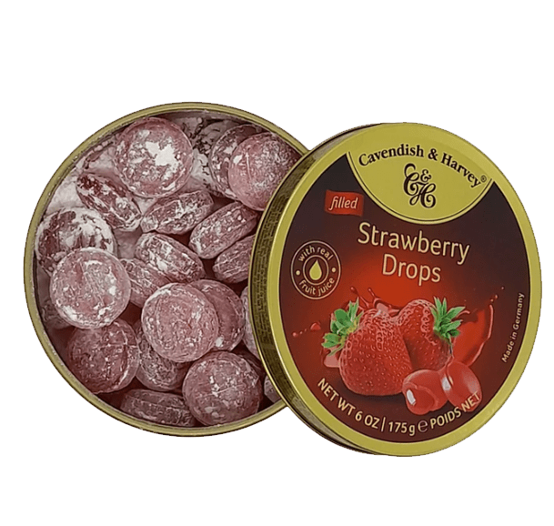 Cavendish & Harvey Strawberry Drops - Candywrap.nl