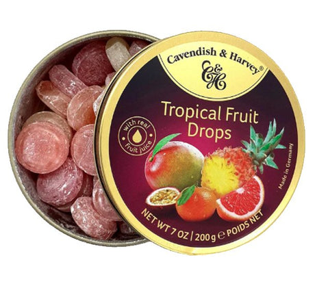 Cavendish & Harvey Tropical Fruit Drops - Candywrap.nl