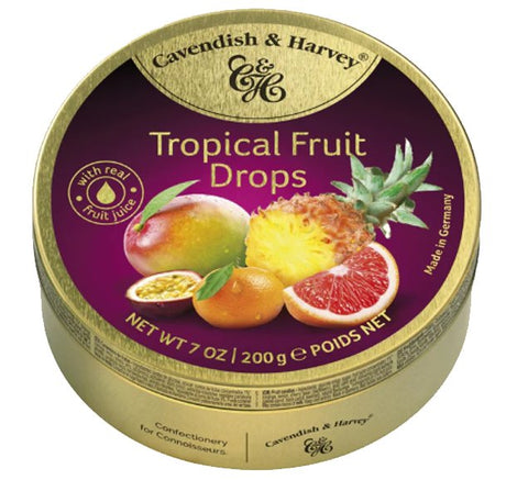 Cavendish & Harvey Tropical Fruit Drops - Candywrap.nl