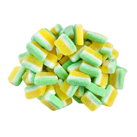 Damel Pineapple Slices voordeelzak met gesuikerde gele ananas snoep schijfjes