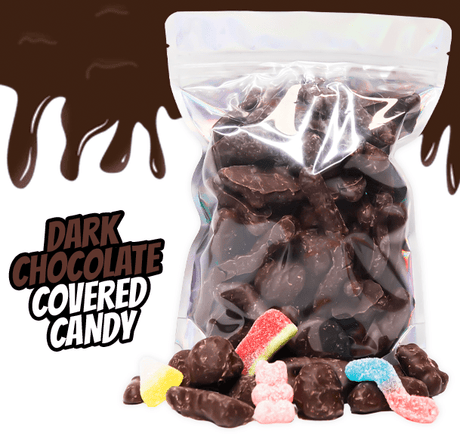 Dark Chocolate Covered Candy - Candywrap.nl