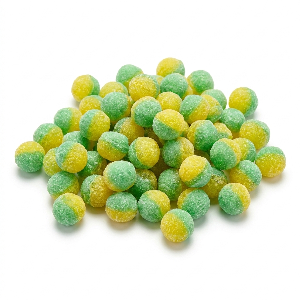 Dr Sour: Lime Lemon Powder Balls - Candywrap.nl