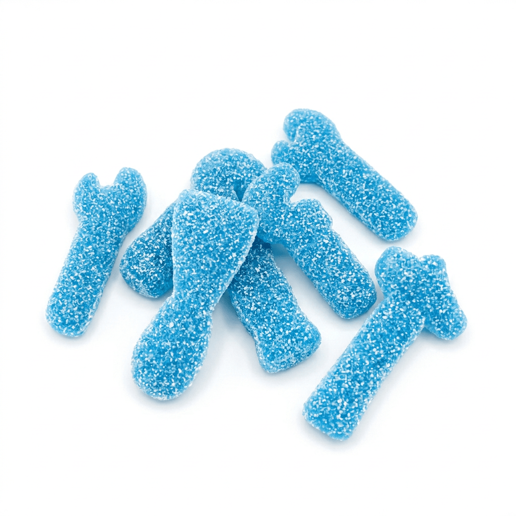 Dulceplus Super Sour Blue Tools voordeelzak Spaans extreem zure blauwe tools snoep schepsnoep online kopen