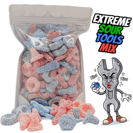 Extreme Sour Tools Mix - Candywrap.nl