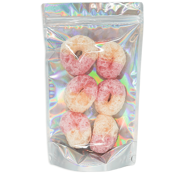 Freeze Dried Peach Rings - Candywrap.nl