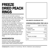 Freeze Dried Peach Rings - Candywrap.nl