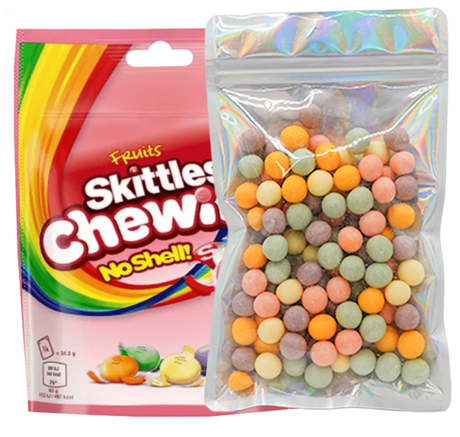 Freeze Dried Skittles Fruits Chewies Bundle - Candywrap.nl