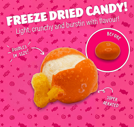 Freeze Dried Skittles Giants Gooey - Candywrap.nl