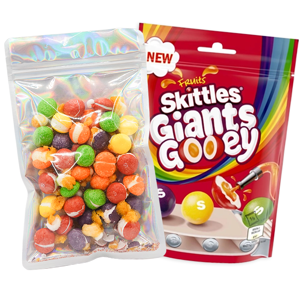 Freeze Dried Skittles Giants Gooey Bundle - Candywrap.nl