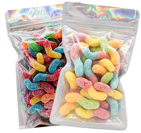Freeze Dried Sour Glow Worms Bundle - Candywrap.nl