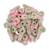 Frisia Fizzy Watermelon Dummies voordeelzak bruisende watermeloen fopspeen snoep met meloen smaak schepsnoep online