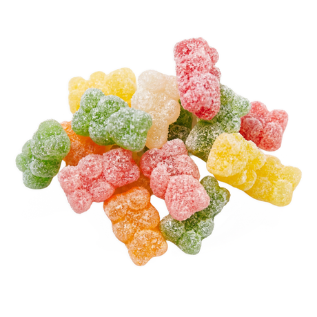 Frisia Sour Bears voordeelzak met zure chewy gummy beertjes en mix van zoetzure fruitsmaken