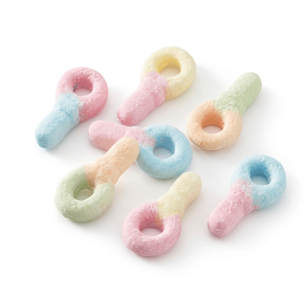 Frisia Sour Unicone Dummies voordeelzak zure unicone fopspeen snoep met fruit smaak schepsnoep online